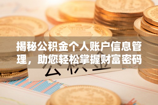 邕宁揭秘公积金个人账户信息管理，助您轻松掌握财富密码